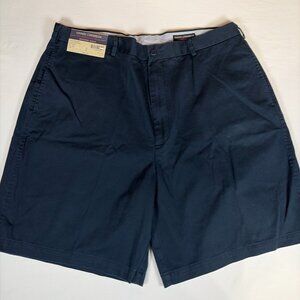 NWT Daniel Cremieux Bayonne Shorts Men's 38 Blue 100% Cotton